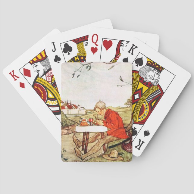 Jeu De Cartes GRIMM'S FAIRY TALES 1927 ~ Vintage ~ (dos)