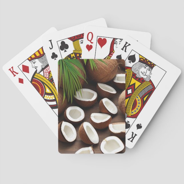 Jeu De Cartes Gros et petits noix de coco (dos)