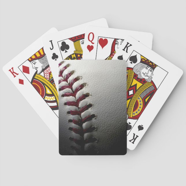 Jeu De Cartes Gros plan de base-ball (dos)