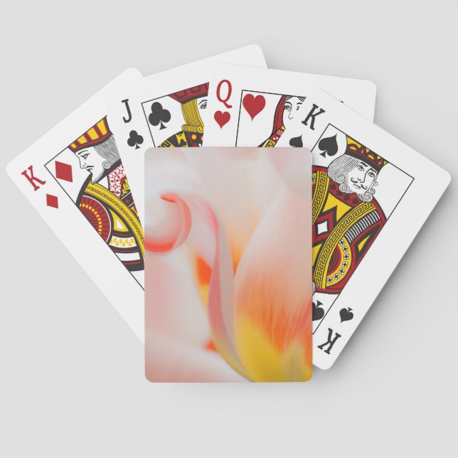 Jeu De Cartes Gros plan sur tulipe 3 (dos)