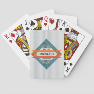 Jeu De Cartes Grotte Homme - Bar Sport - Atelier - Personnalisab