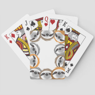 Jeu De Cartes Groupe de fentes amicales
