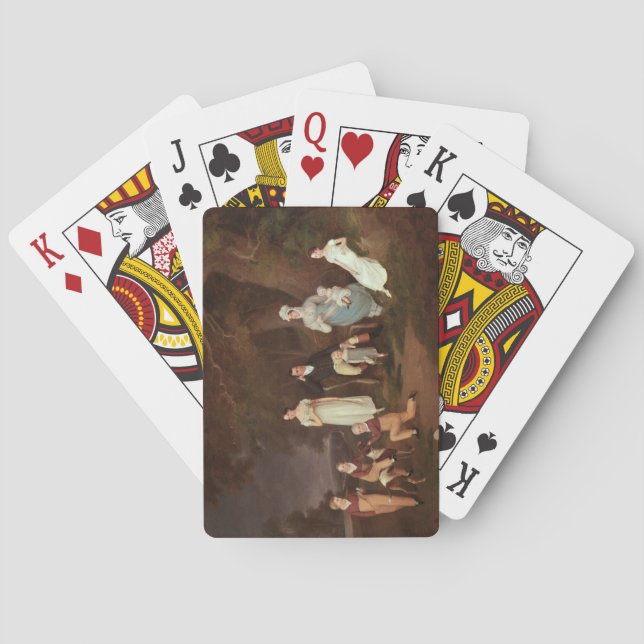 Jeu De Cartes Groupe portrait d'un Squire (dos)