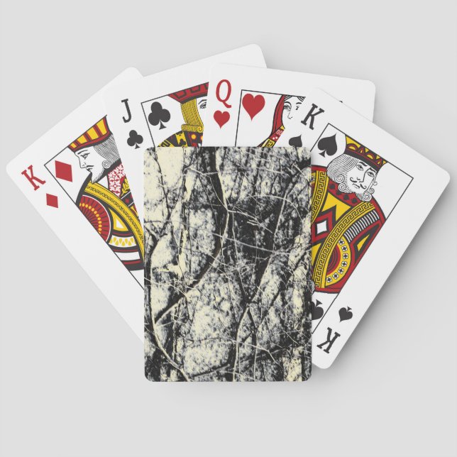 Jeu De Cartes Grunge abstrait (dos)