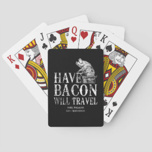 Jeu De Cartes Grunge Avoir Bacon Voyage