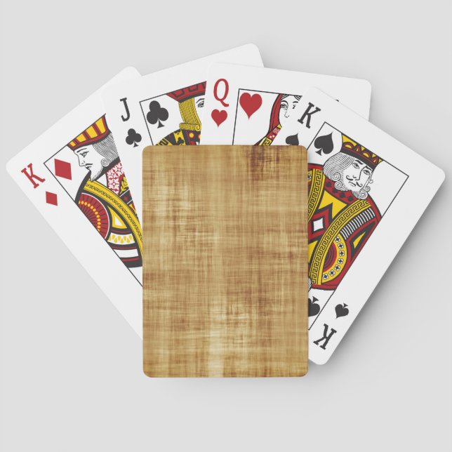 Jeu De Cartes Grunge Brown (dos)