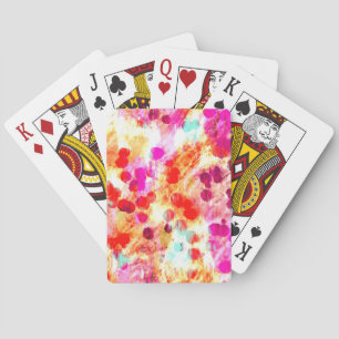 Jeu De Cartes Grunge couleur point texture arrière - plan
