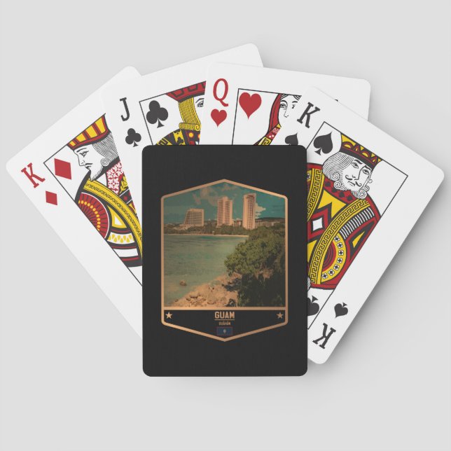 Jeu De Cartes Guam (dos)