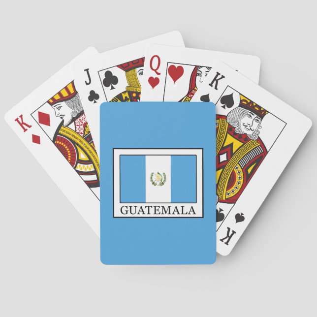 Jeu De Cartes Guatemala (dos)