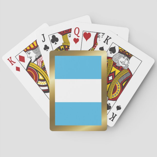 Jeu De Cartes Guatemala Drapeau Jouer des cartes (dos)