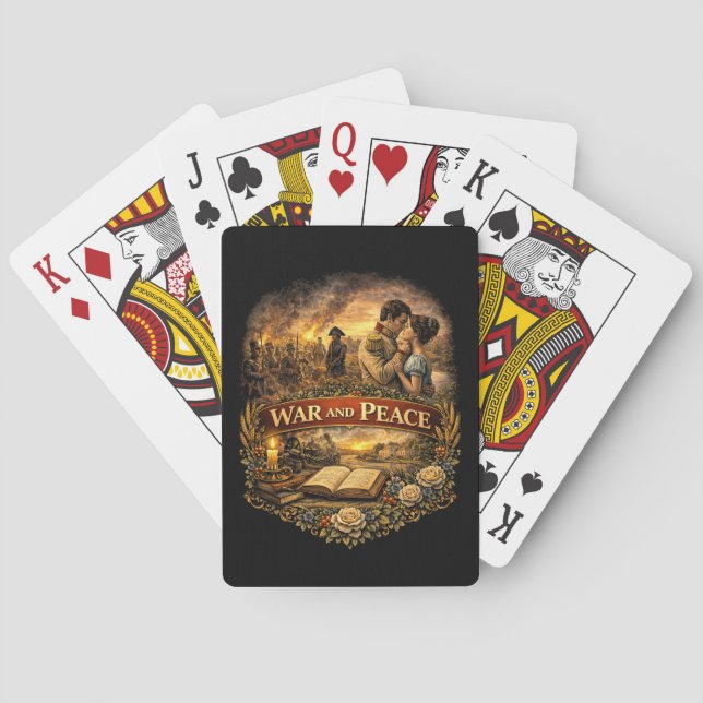 Jeu De Cartes Guerre et Paix (dos)