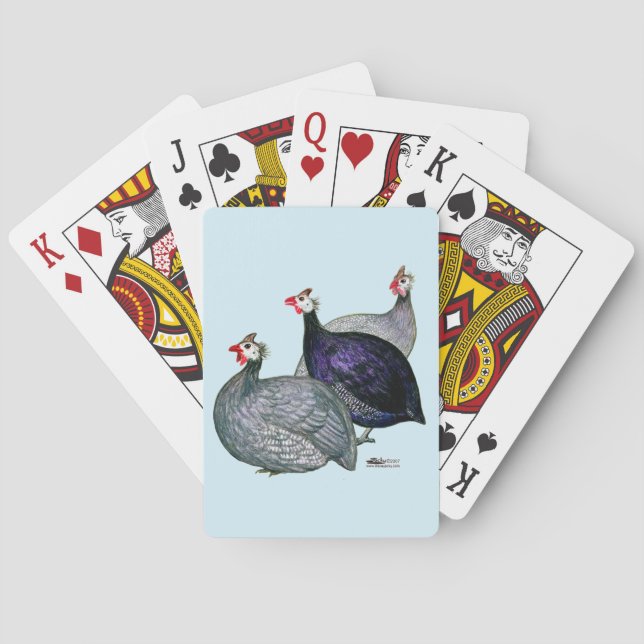 Jeu De Cartes Guineas trois (dos)