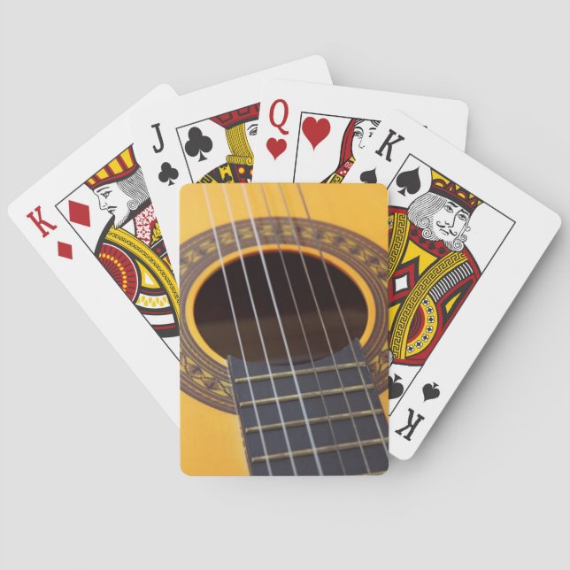 Jeu De Cartes Guitare acoustique (dos)