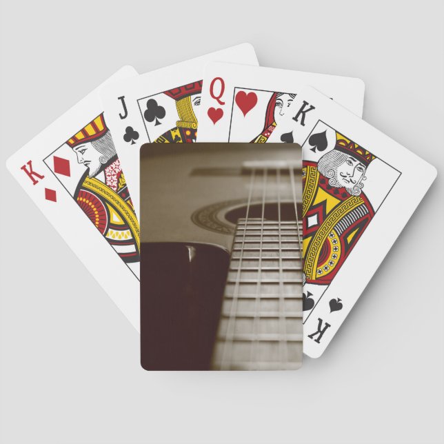 Jeu De Cartes Guitare acoustique (dos)