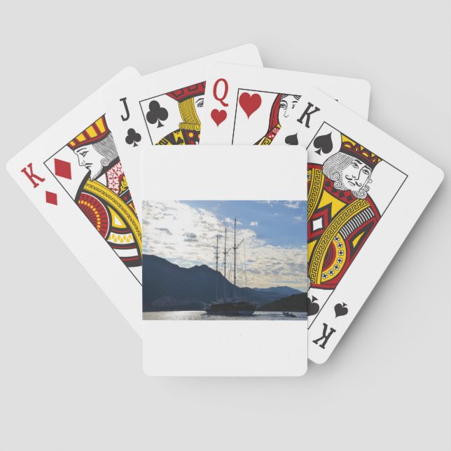 Jeu De Cartes Gulet turc à Kas (dos)