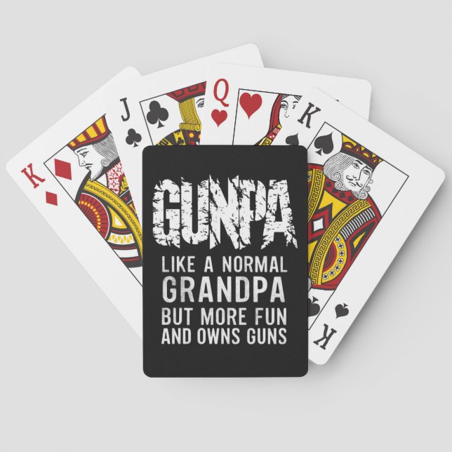 Jeu De Cartes GUNPA Comme Un Grand-Père Normal Mais Plus Amusant (dos)
