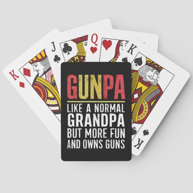 Jeu De Cartes Gunpa Comme Un Grand-Père Normal Mais Plus Amusant (dos)