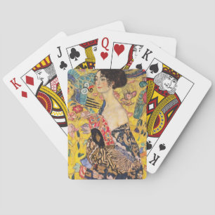 Jeu De Cartes Gustav Klimt - Dame avec ventilateur