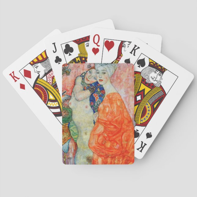 Jeu De Cartes Gustav Klimt - Femmes amis (dos)