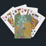 Jeu De Cartes Gustav Klimt - Jardin des fleurs<br><div class="desc">Jardin aux fleurs - Gustav Klimt en 1905-1907</div>
