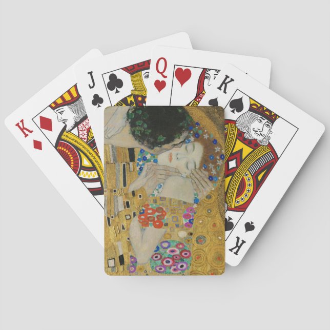 Jeu De Cartes Gustav Klimt Le Baiser Peinture Classique (dos)