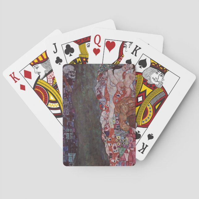 Jeu De Cartes Gustav Klimt - Mort et vie (dos)