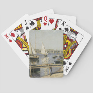 Jeu De Cartes Gustave Caillebotte - Bateaux à voile à Argenteuil