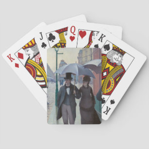 Jeu De Cartes Gustave Caillebotte - Rue de Paris ; Temps de plui