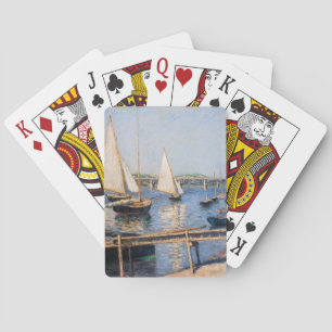 Jeu De Cartes Gustave Caillebotte - Voiliers à Argenteuil