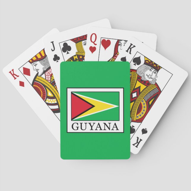 Jeu De Cartes Guyana (dos)