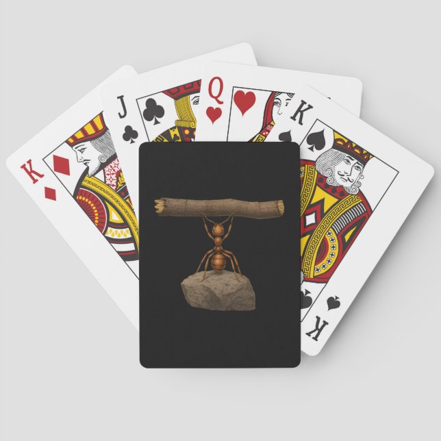 Jeu De Cartes Gym drôle de fourmi (dos)