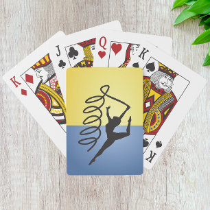 Jeu De Cartes Gymnastique Ruban Routine Jouer Cartes