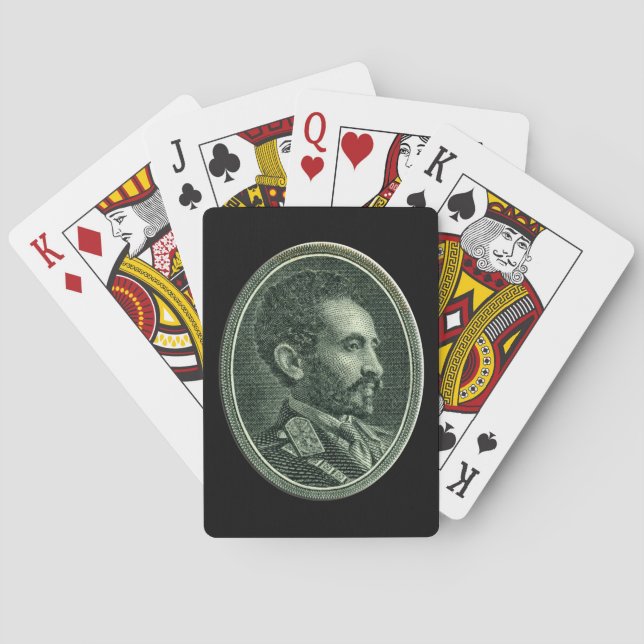 Jeu De Cartes H.I.M. Haile Selassie I d'Éthiopie (dos)