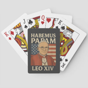 Jeu De Cartes Habemus papam Pape Léon XIV Église chrétienne