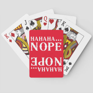 Jeu De Cartes HAHAHA... Citation drôle NOPE