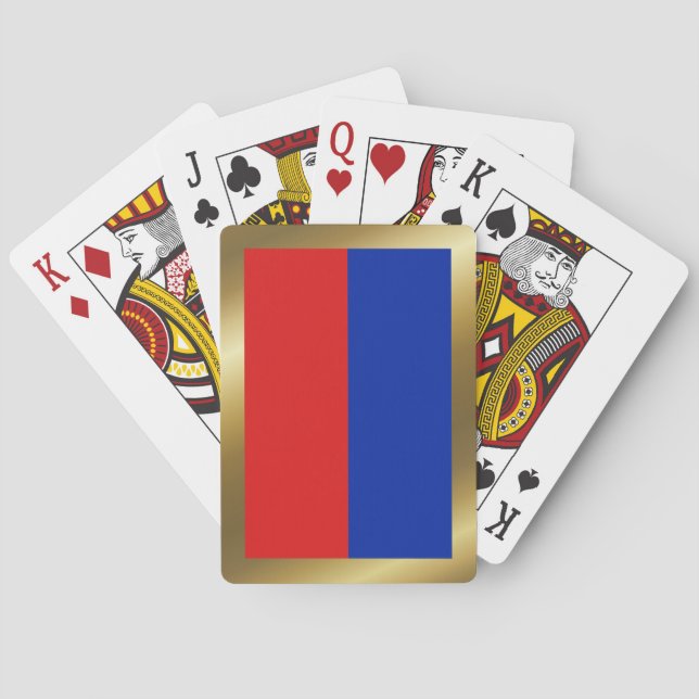 Jeu De Cartes Haïti Drapeau Jouer des cartes (dos)