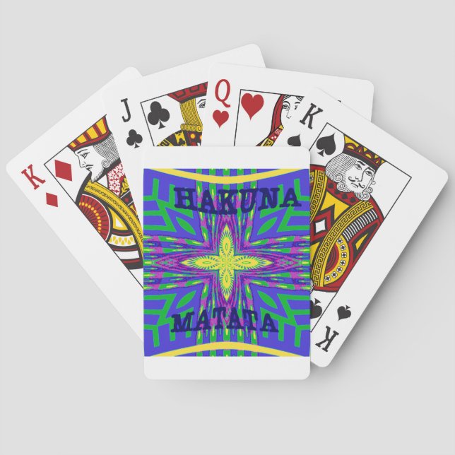 Jeu De Cartes Hakuna matata Mombasa Kanga (dos)