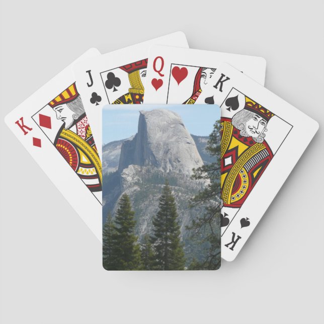 Jeu De Cartes Half Dome depuis Panorama Trail (dos)