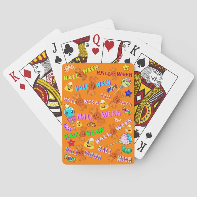 Jeu De Cartes Halloween (dos)