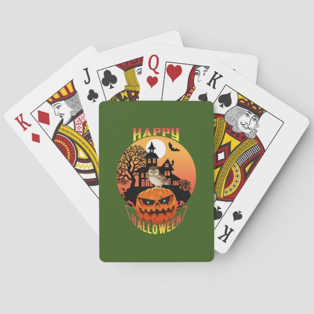Jeu De Cartes Halloween (dos)