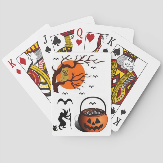 Jeu de cartes Halloween Deck (dos)