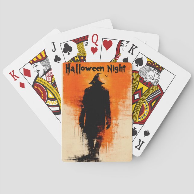 Jeu De Cartes Halloween Graphic - 1960 Poster Vibes (dos)
