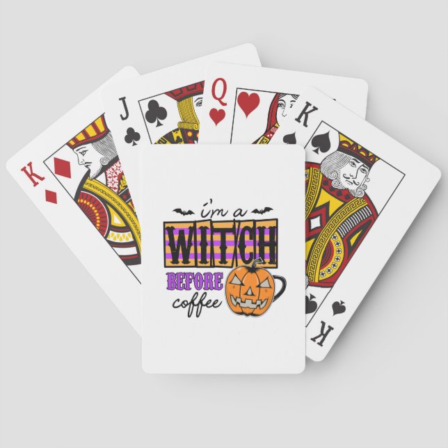 Jeu De Cartes Halloween I (dos)
