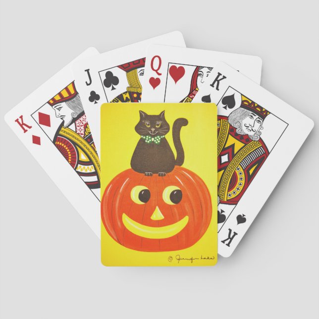Jeu De Cartes Halloween Kitty Kitty (dos)