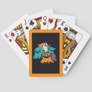 Jeu De Cartes Halloween/Monster/octobre/automne
