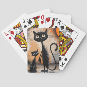 Jeu De Cartes Halloween Petit Chat Gros Chat