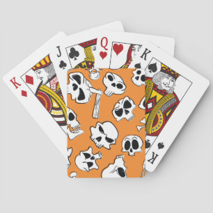 Jeu De Cartes Halloween Skulls Bones DoodMotif