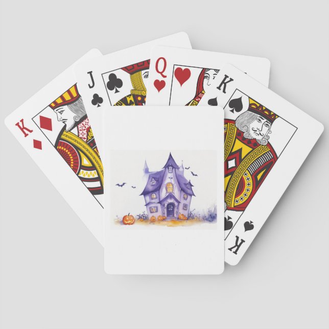 Jeu De Cartes Halloween stylée haute qualité (dos)