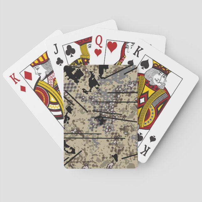 Jeu De Cartes Halo Combat Camo (dos)