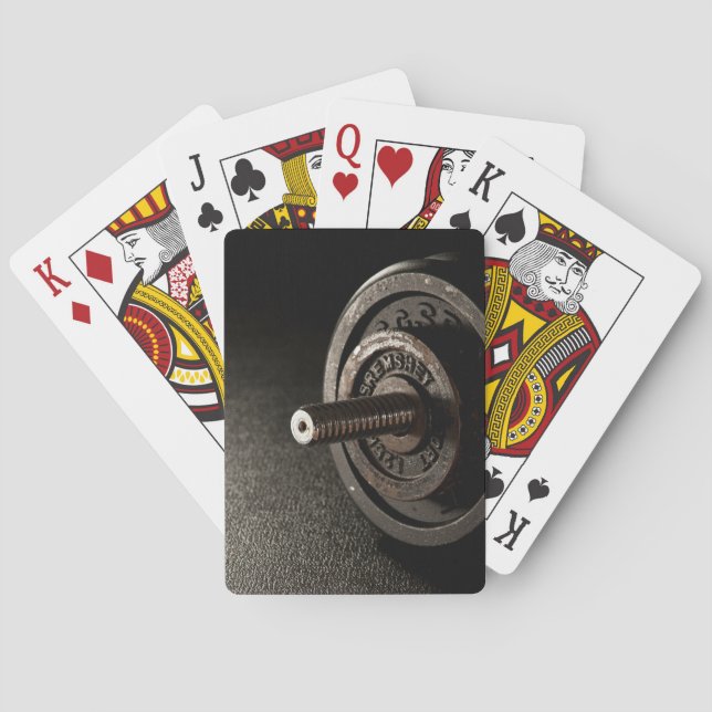 Jeu De Cartes Haltère (dos)
